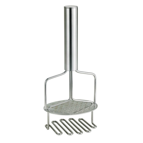 HIC Kitchen Δίπλα-Δράση Πουρέ Πατάτας και Ρίκερ, 18/8 Ανοξείδωτο Χάλυβα