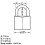 Master Lock Κλειδαριά Master Lock Αλουμινίου με Κλειδί, 141QLF, 4 Πακέτο με Κλειδιά Ιδίων, Μαύρη 4