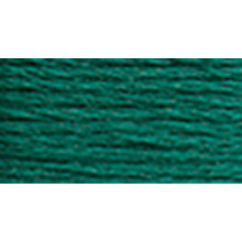 DMC 117-3847 Mouline-strenget bomuld, seks-strengs broderitr?d, m?rk bl?gr?n 8,7 meter