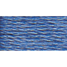 DMC 117-3838 MOULLINE Cotton Strandy Seis Strand Bordery Floss Hilo de hilo dango de lavanda azul 8.7 yardas