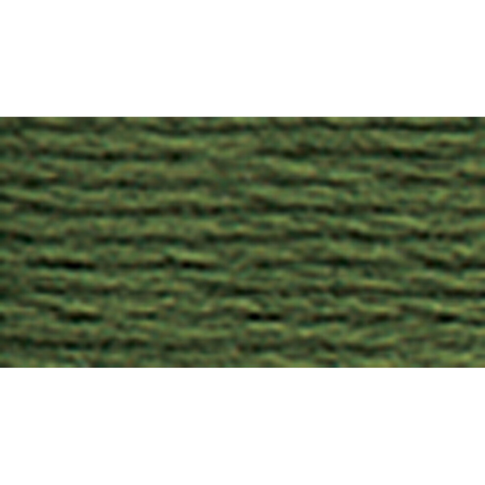 DMC 117-3362 Mouline Stranded Cotton Six Strand Embroidery Floss Thread  Dark Pine Green  8.7-Yard