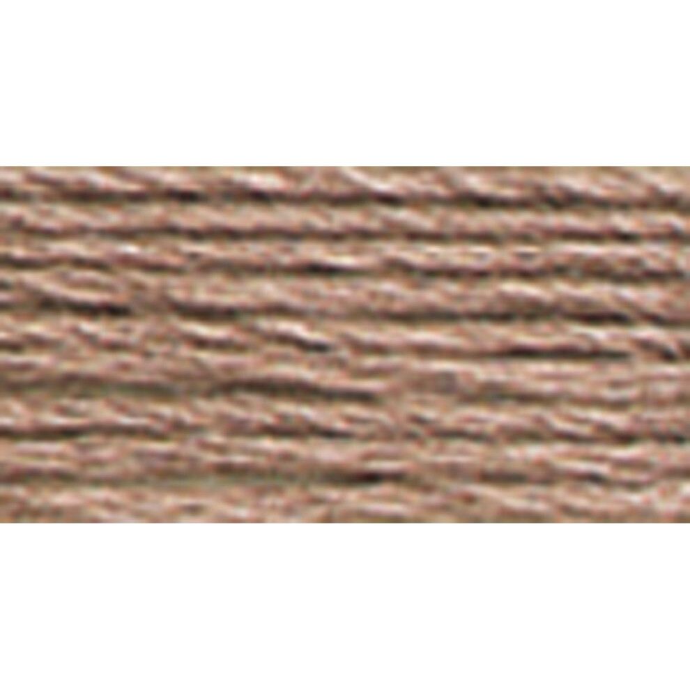 DMC 117-3861 Mouline Stranded Cotton Six Strand Embroidery Floss Thread  Light Cocoa  8.7-Yard