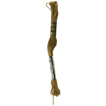 DMC 117-829 6 Strand Embroidery Bomuld Flosser Meget m?rk gylden oliven 8,7-yard