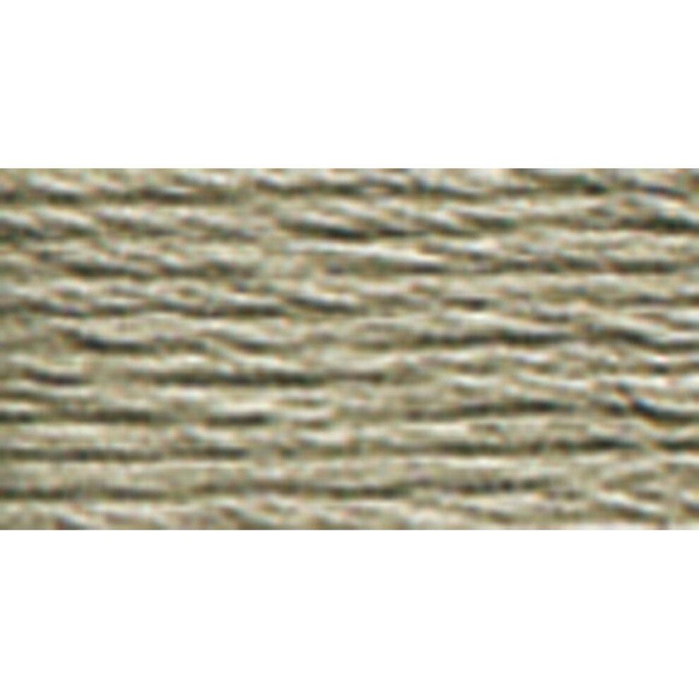 DMC 117-647 Six Stranded Cotton Embroidery Floss  Medium Beaver Gray  8.7-Yard