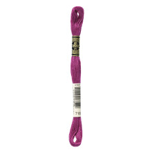 DMC 117-718 Seks streng broderi Bomuld Flossplomme 8,7-yard