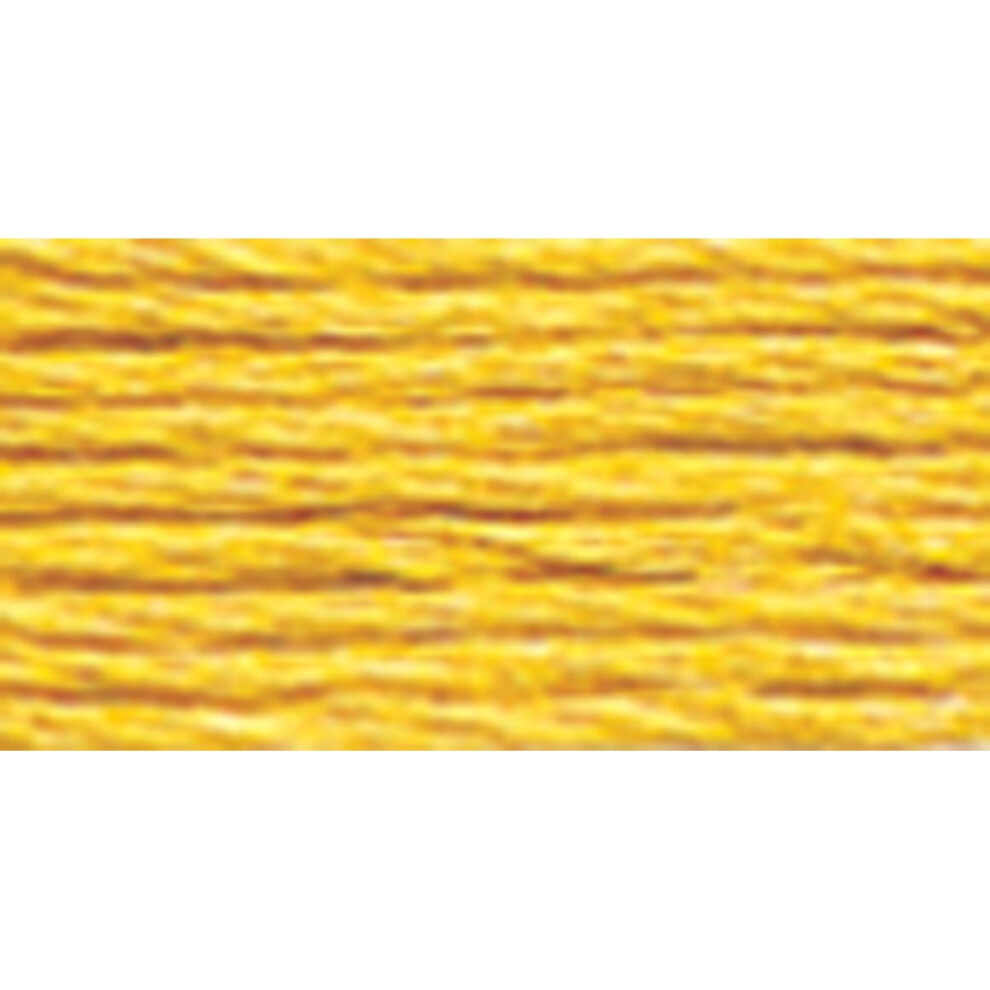 DMC 117-728 Six Strand Embroidery Cotton Floss  Lighter Topaz  8.7-Yard