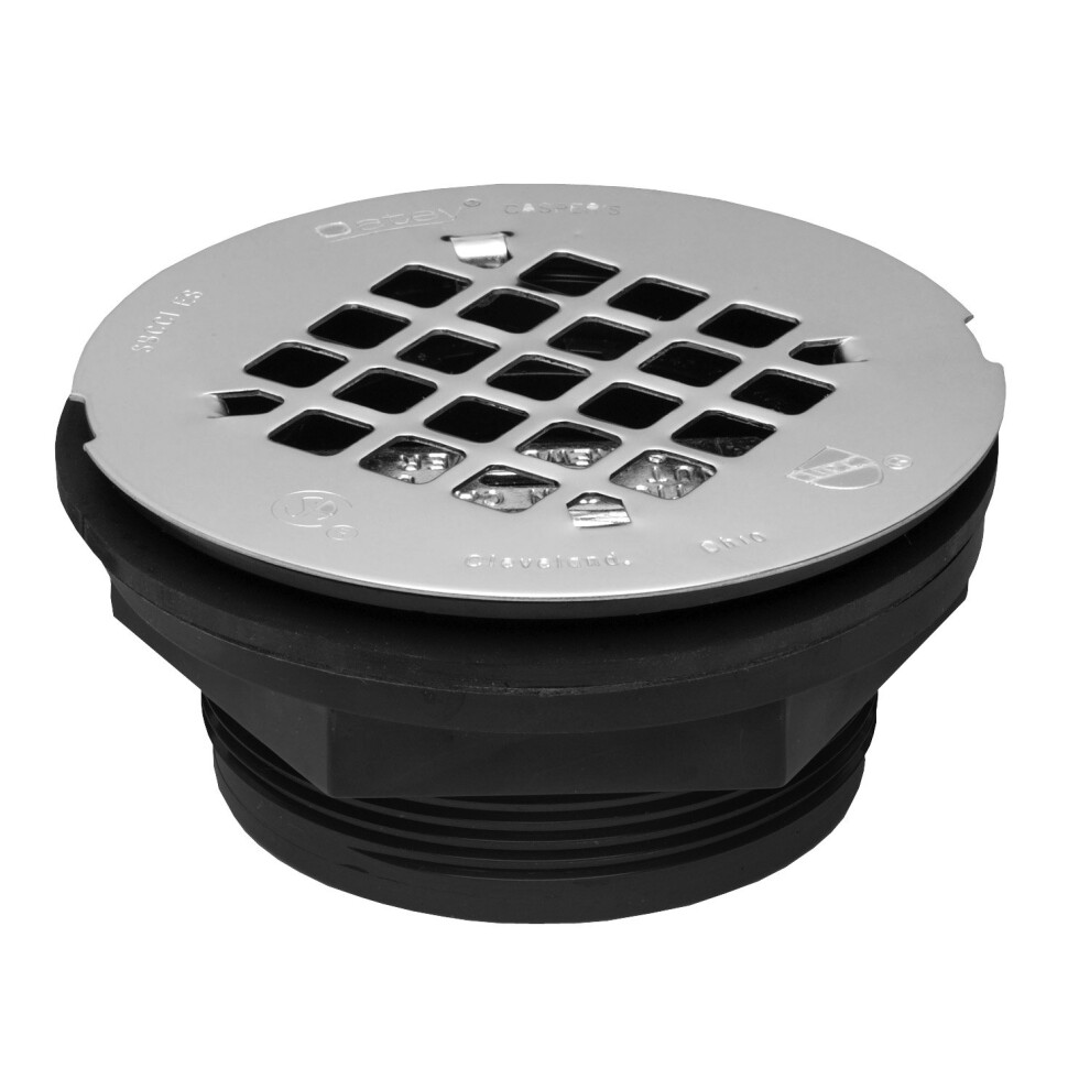 Oatey 2 In. 101 Pnc Abs No-Calk Shower Drain With Stainless Steel Strainer 038753420844