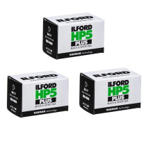 Ilford 1574577 HP5 Plus Black and White Print Film 35 mm ISO 400 36 Exposures (Pack of 3)