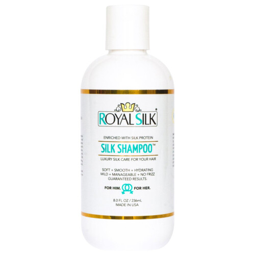 Royal Silk Το Πρωτότυπο Σαμπουάν Με Μεταξωτή Υφή. Πολύ Ήπιο, Καταπραϋντικό και Λείο.