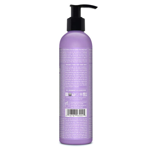 Dr Bronner's Βιολογική Λοσιόν Λεβάντας-Καρύδας Dr Bronners 8 ουγγιές - 6 ανά συσκευασία. 1