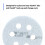 3M 3M Hookit Soft Interface Pad 05771  3 in  Foam  Quick Change  Soft Pad for Autobody Sanding 4