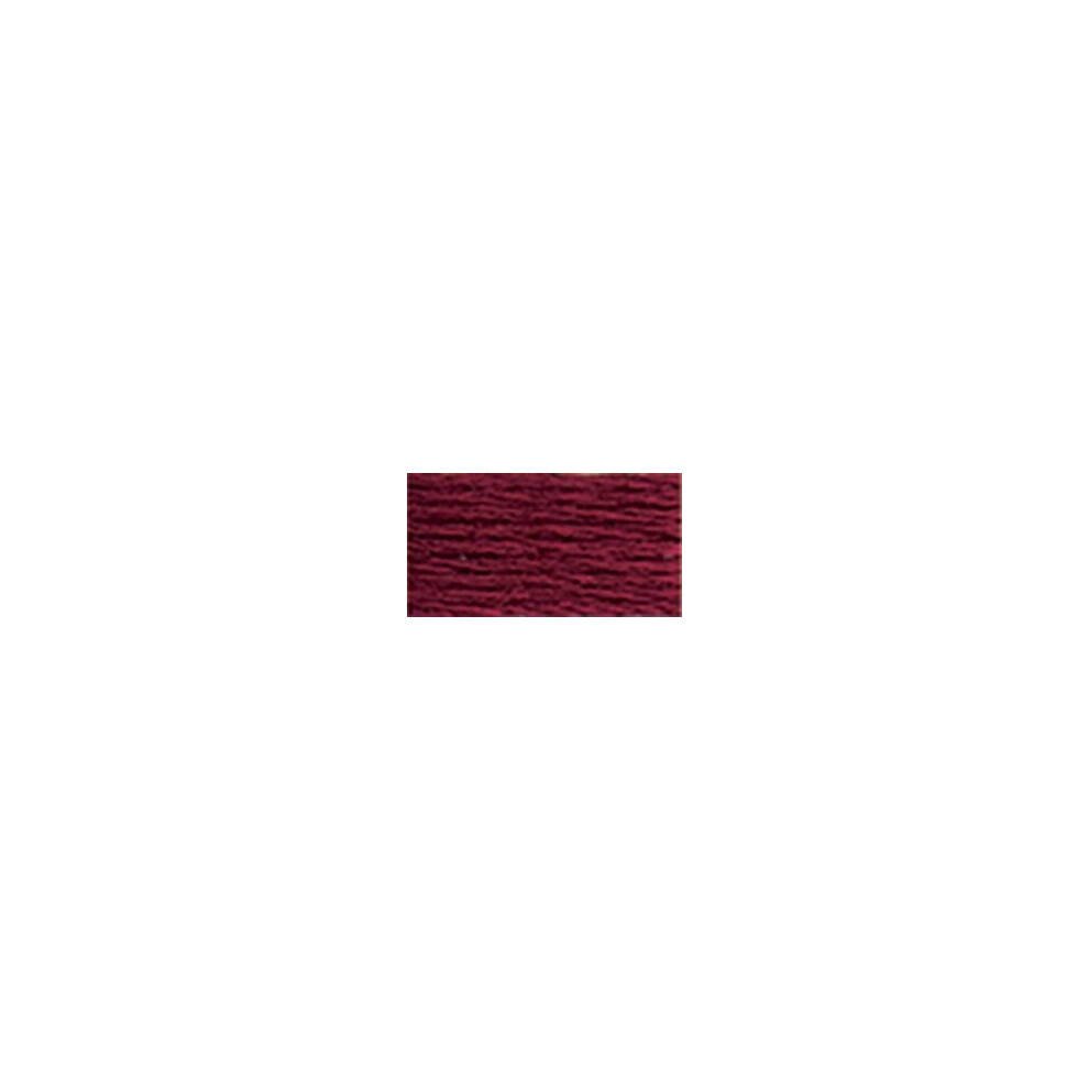 Dmc 6-Strand Embroidery Cotton 100G Cone-Garnet Dark