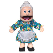 14"""" Granny Peach Grandmother Hand Puppet