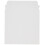 Mailers de CD/DVD de papelo branco de 5 x 5 polegadas com aba e selo, pacote com 100 1