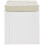 Mailers de CD/DVD de papelo branco de 5 x 5 polegadas com aba e selo, pacote com 100 2