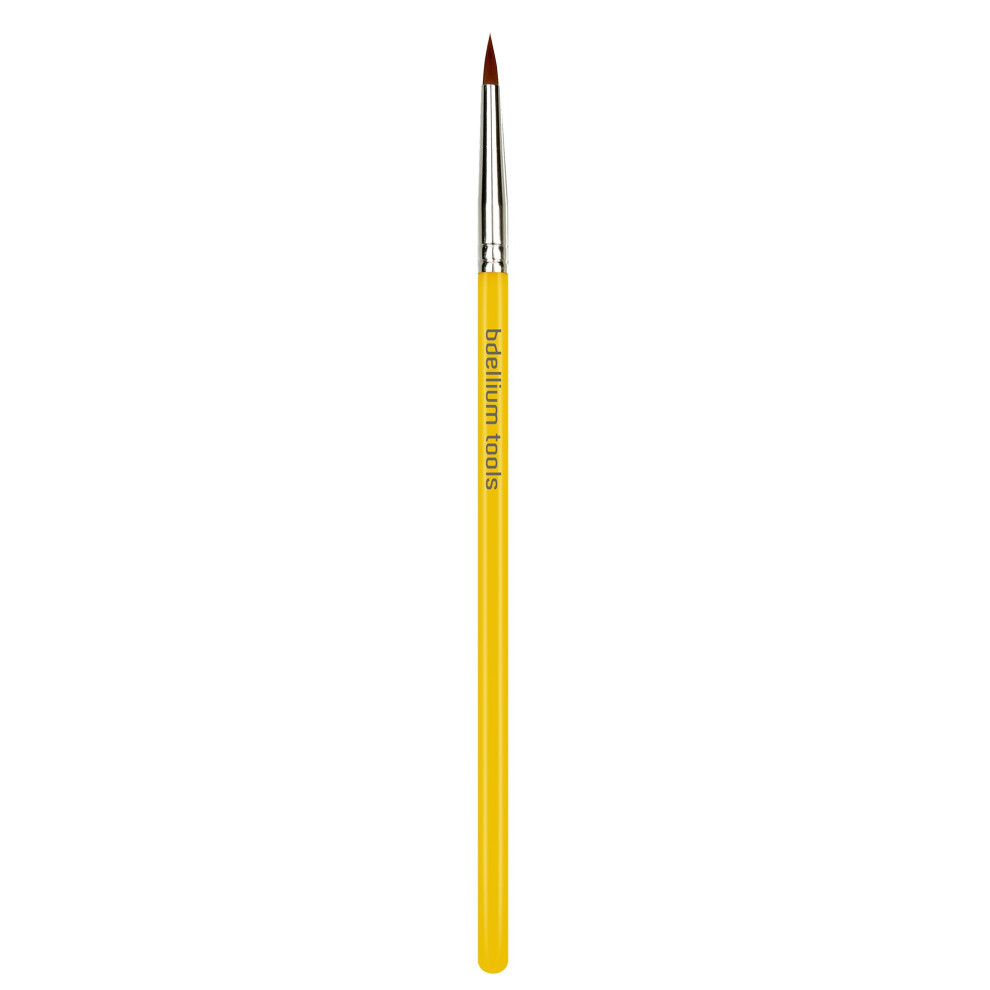 Bdellium Tools Professioneller Make-Up-Pinsel ? Studio Series 710 Eyeliner ? Mit Weichen Synthetischen Fasern Zum Umranden Der Augen (Gelb, 1 St Ck)-image
