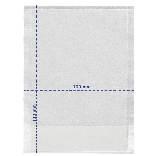 Finum engangspapir tefilterposer til l?s te Hvid Medium 100 Antal 1
