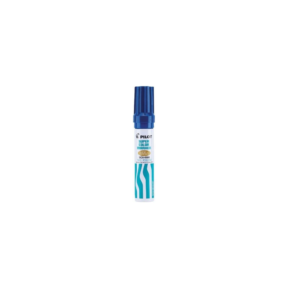 Pilot Pen Corporation of America : Jumbo Permanent Marker  Refillable  Chisel Point  Bue -:- Sold As 2 Packs of - 1 - / - Total of 2 Each