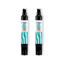 Pilot Pen Corporation of America: Jumbo Permanent Marker Refillable Chisel Point Black -: - Sljs som 2 paket med - 1 - / - Totalt 2 vardera