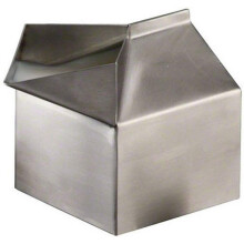 American Metalcraft MCC300 rustfrit stål mælkekarton cremer dispenser sølv 3 ounce