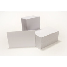 100 tarjetas de identificaci n de PVC en blanco para inyecci n de tinta - Impresi n a doble cara