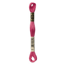 Dmc 6pramenn vyvac bavlna 8,7yd-Dark Dusty Rose