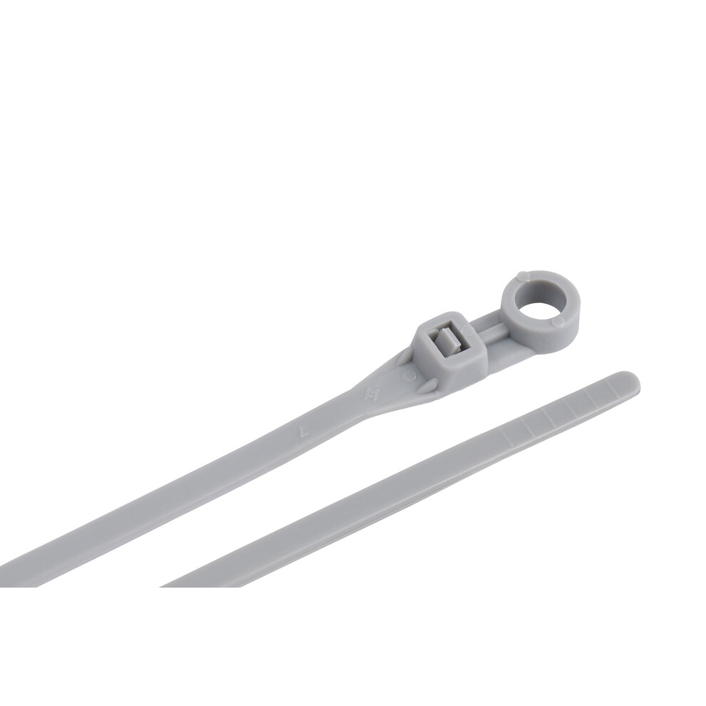 Gardner Bender 45-308Mtg Mounting Cable Tie 8 Inch. 50 Lbs. Tensile Strength Wire / Cord Management Industrial And Household Use Nylon Zip Tie 15 032076073916