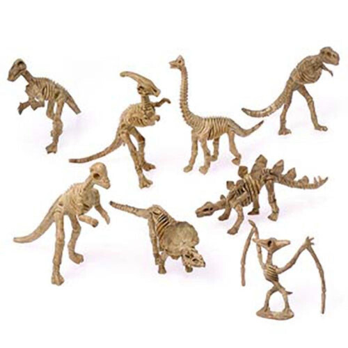 U.S. Toy 2400 Skeleton Dinos 6""""