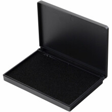 Charles Leonard vilten stempelkussen klein 2,75 x 4,25 inch zwart (92420)
