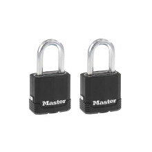 Master Lock Magnum Heavy Duty Outdoor Padlock with Key Weather Resistant Body and Cut Resistant Shackle make Lock Perfect for Fences Gates She