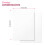 Premium kwaliteit cadeaupapier Basic Solid White Bulk Tissuepapier 15"""""""" x 20"""""""" - 100 vellen 4
