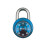 Master Lock Master Lock Συνδυαστικός Λουκέτο, Λουκέτο Γυμναστηρίου και Σχολικού Λουκέτου, Μπλε, 1528D 1