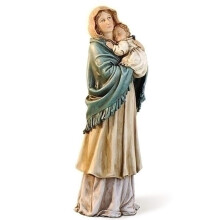 Joseph's Studio by Roman Renaissance Collection 9.25"""""""" H Madonna of The Streets Home D?cor Devout Gift Prayerful Inspiration (5x3x9)
