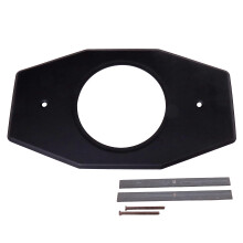 WestBrass One-hullers ombygningsplade til Moen og Delta Matte Black D502-62