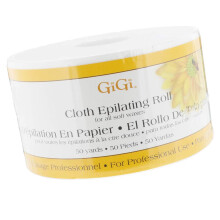 GiGi stoffen epileerrol voor het waxen van haar | Non-woven ontwerp voor gebruik met zachte waxen | Ontharing 50 yards