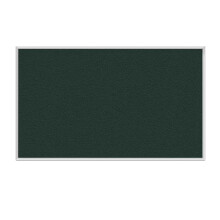 Ghent Ebony Vinyl Pinnwand, 1 1/2"" x 2"" Aluminiumrahmen, hergestellt in den USA