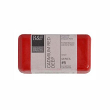 R&F Encaustic Paint  40ml  Cadmium Red Deep