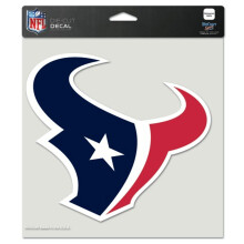 Houston Texans sticker 8x8 gestanst kleur