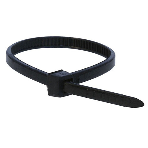 4-tommer kabelbinder 100 stk/pakke 18 lbs Max v?gt - sort