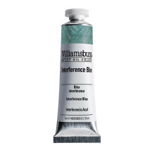 Williamsburg Artist Oil Colours frn GOLDEN Interference Blue 37 ml tub Professionell oljefrg Transparent