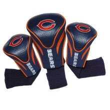 Team Golf NFL Chicago Bears Kryty na golfové hole (3 kusy) Čísla 1, 3 a X, pro velké driverové hole