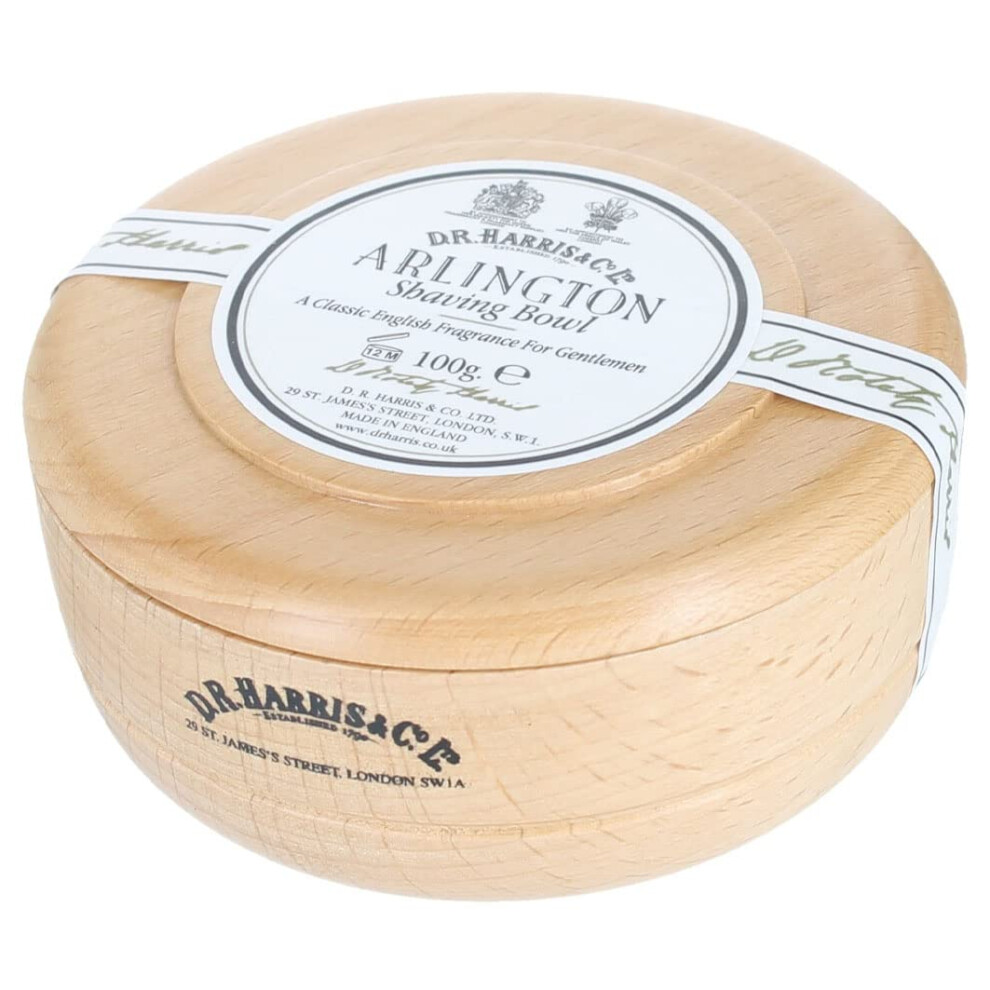 D.r. Harris & Co. Ltd. Arlington Shave Soap - Beech Bowl 100 Gram
