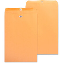 Virksomhedskilde 36666 l?sekonvolutter 28 lb. 10-tommer x15-tommer 100/BX Brown Kraft