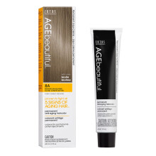 AGE mooie Permanente Haarverf Liqui Creme | 100% grijsdekking | Anti-aging haarkleuring | Biotine voor dikker, voller haar | Professionele salonkleur