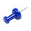 Jampapir farverige push -stifter - Blue Pushpins - 100/Pack 4