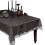 Amscan 570199 Toalha de Mesa de Renda Midnight Lace, 1 peça 2
