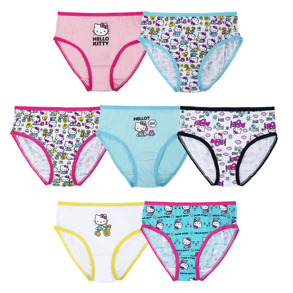 Hello Kitty Girls' Toddler underwear 7pk Panties  HK7pk  4T
