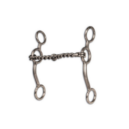 Equisential by Professionals Choice Equine Performance Long Shank Twisted Wire Snaffle Bit