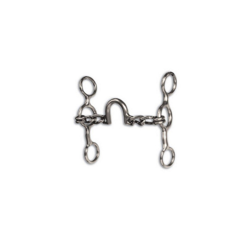 Equisential by Professionals Choice Equine Performance Short Shank Ported Chain Bit