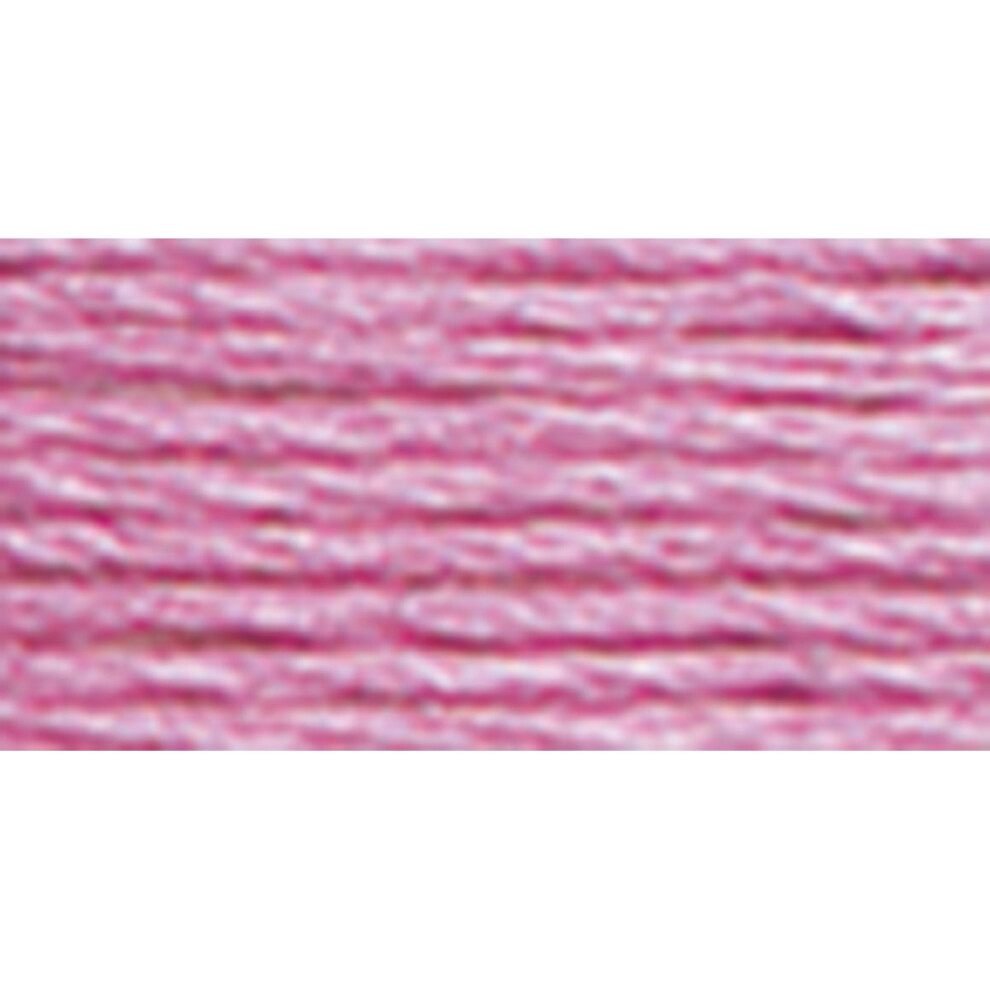 DMC 117-3608 Mouline Stranded Cotton Six Strand Embroidery Floss Thread  Very Light Plum  8.7-Yard